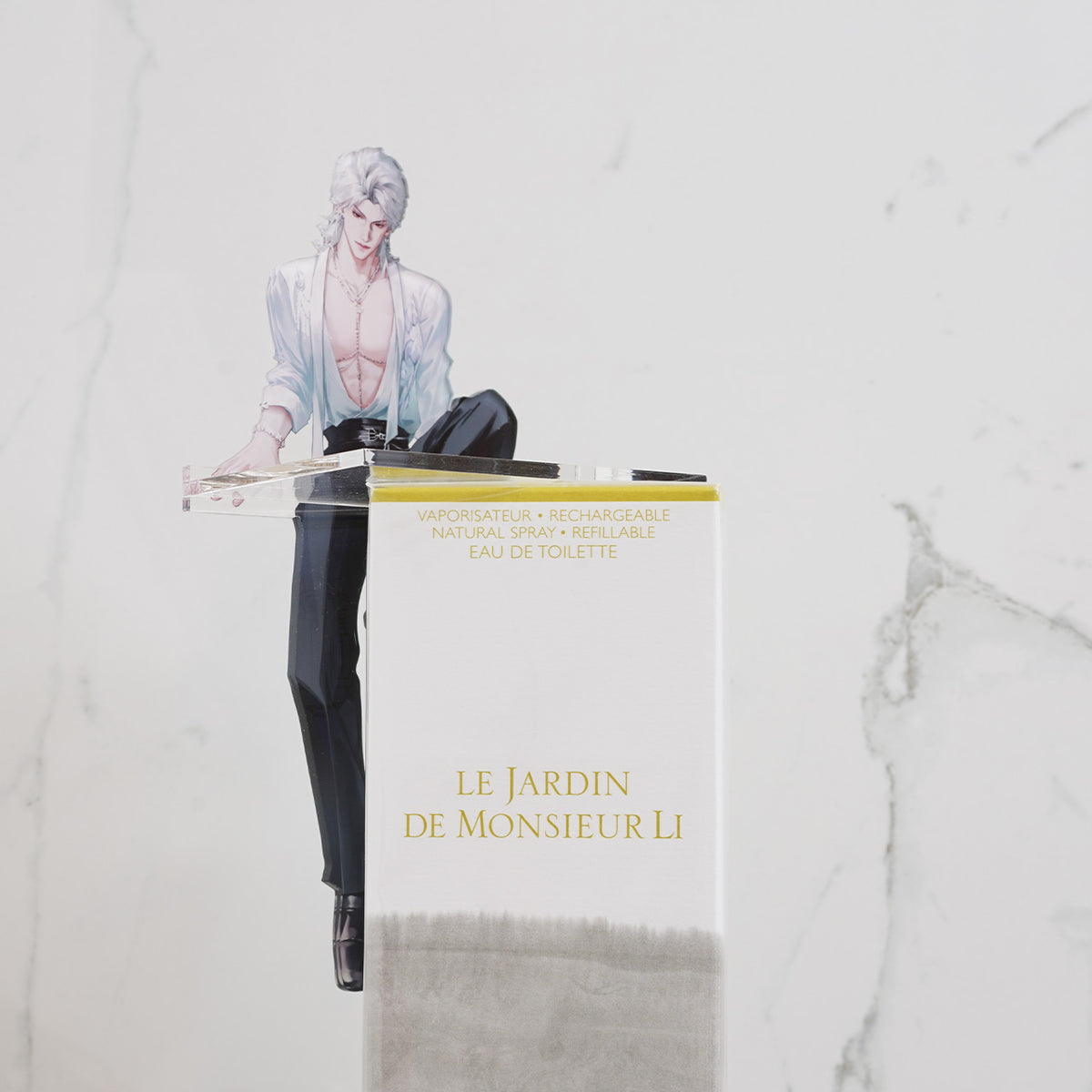Sylus Long Legged Borderless Sitting Standee