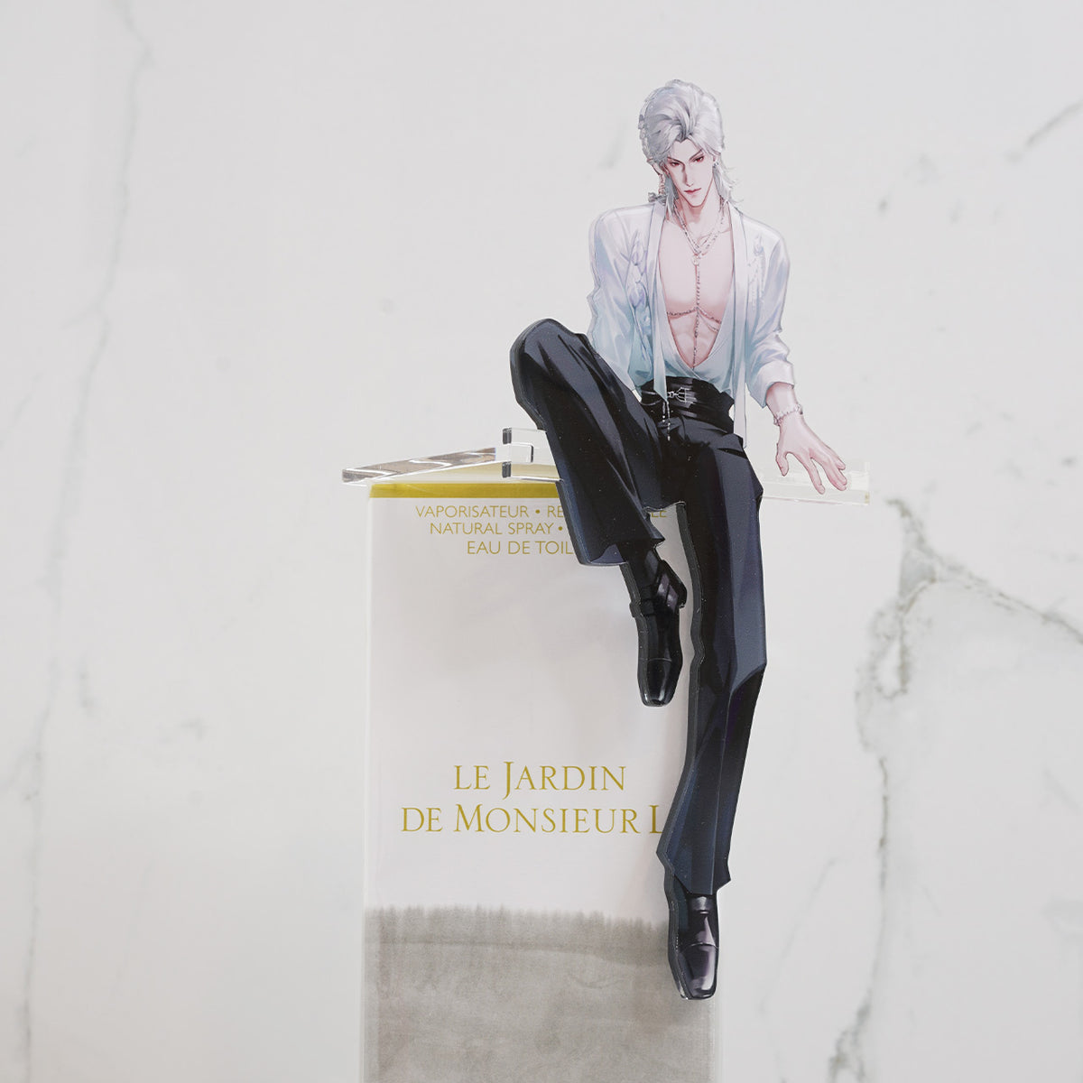Sylus Long Legged Borderless Sitting Standee