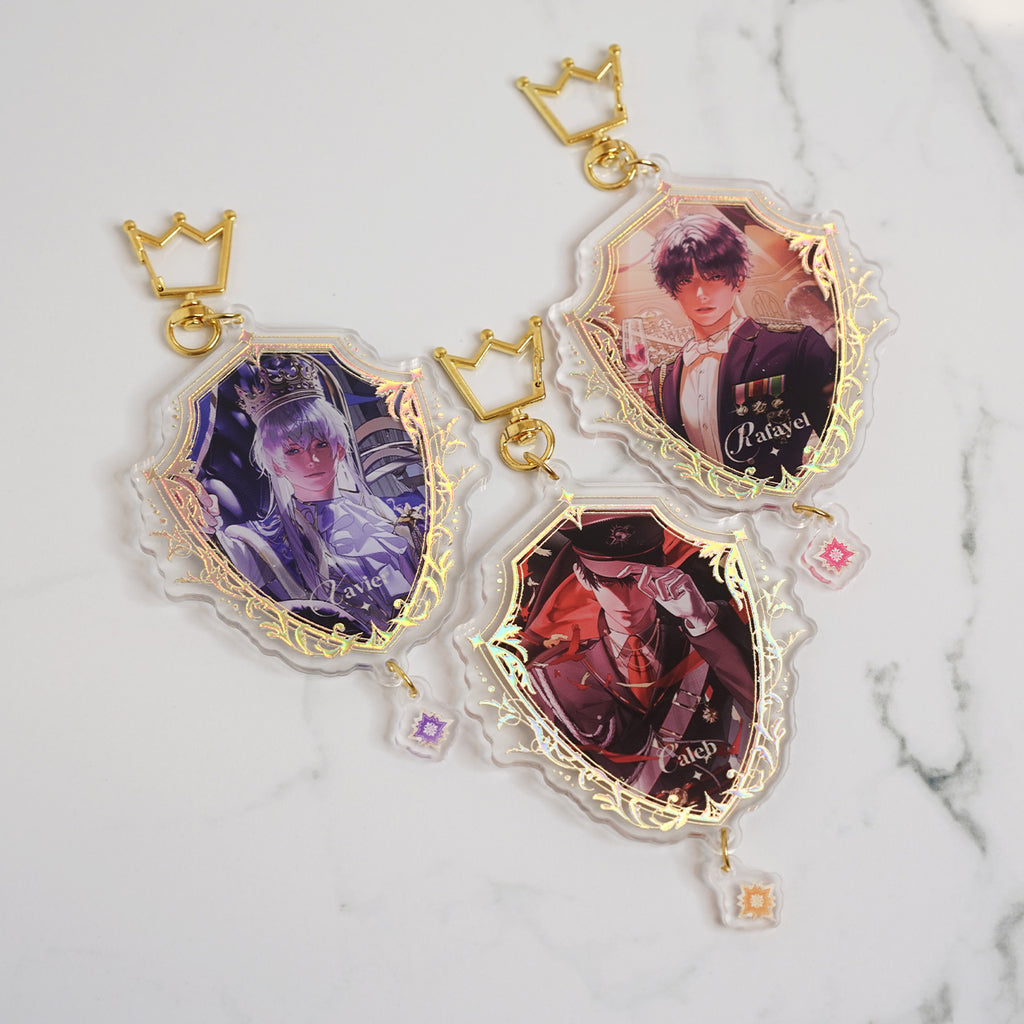 Love and Deepspace Foil Acrylic Charms | Military Series