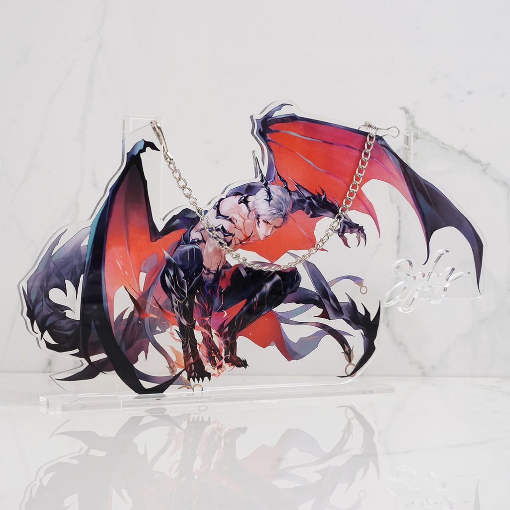 Sylus Abysm Dragon Huge Hanging Standee With Decor Name Piece