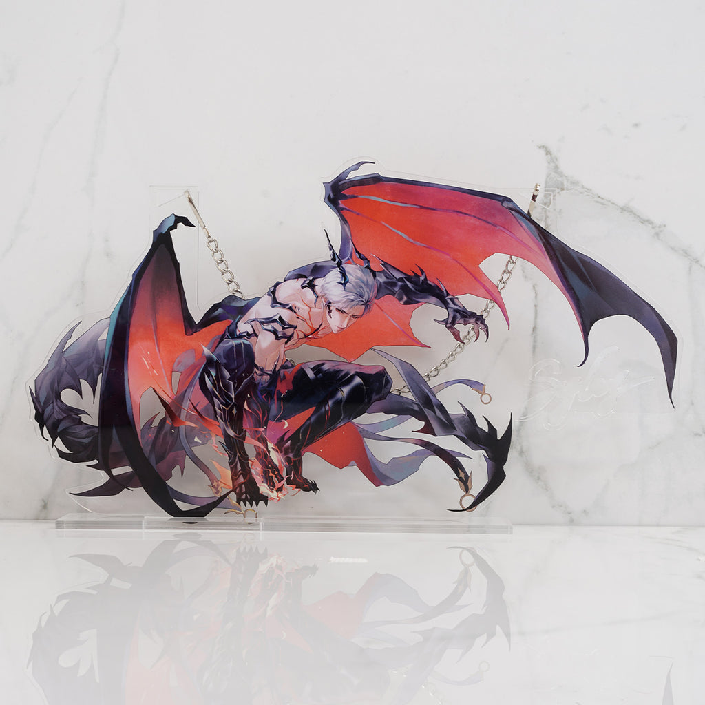 Sylus Abysm Dragon Huge Hanging Standee With Decor Name Piece