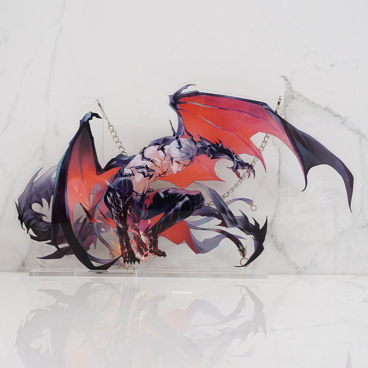 Sylus Abysm Dragon Huge Hanging Standee With Decor Name Piece