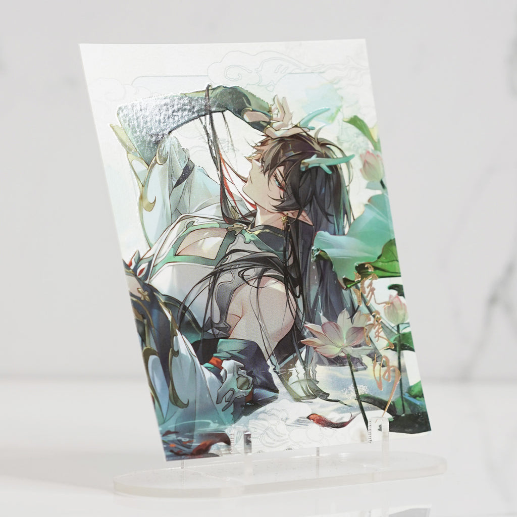 Dan Heng Imbibitor Lunae Polaroid Print 'Lotus'