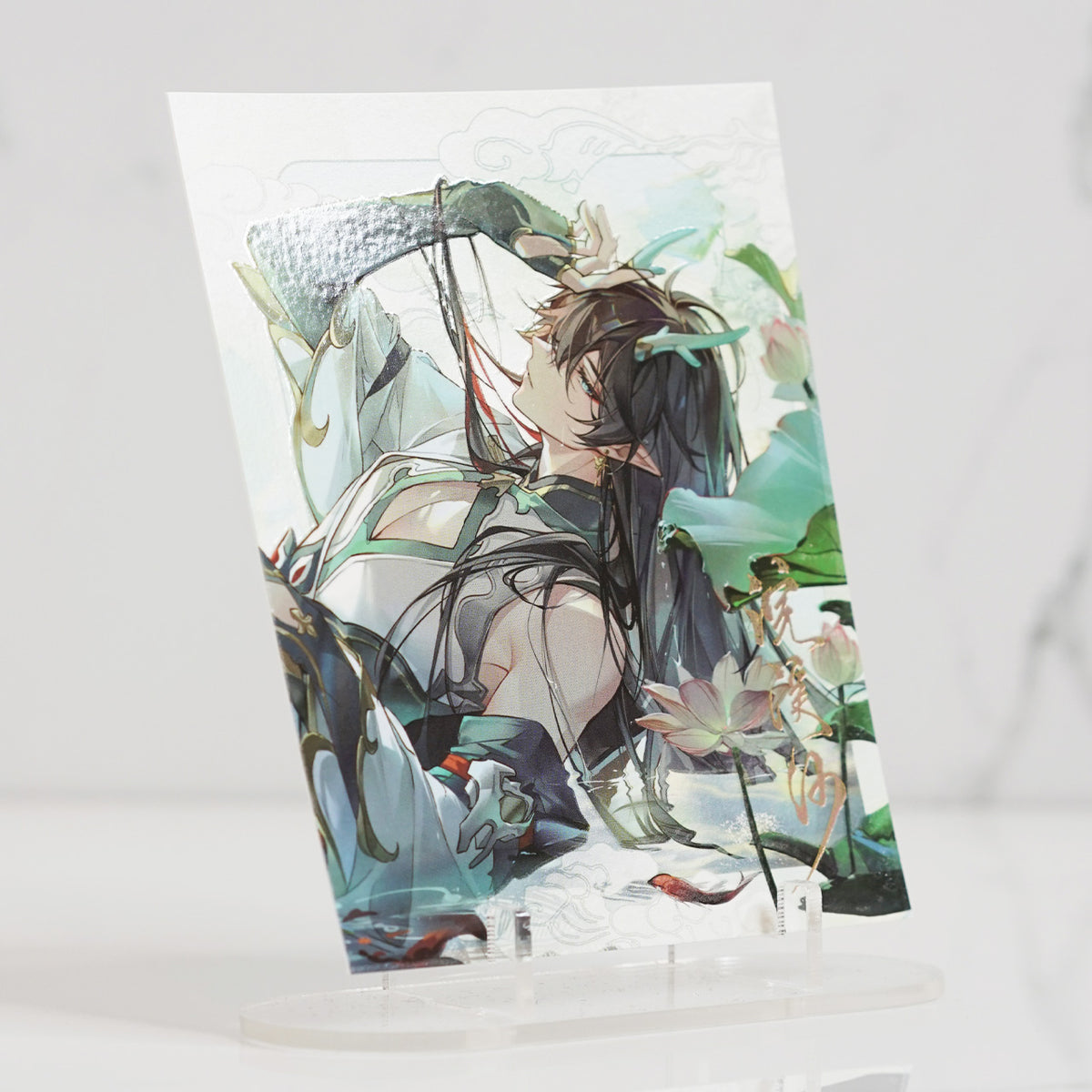 Dan Heng Imbibitor Lunae Polaroid Print 'Lotus'