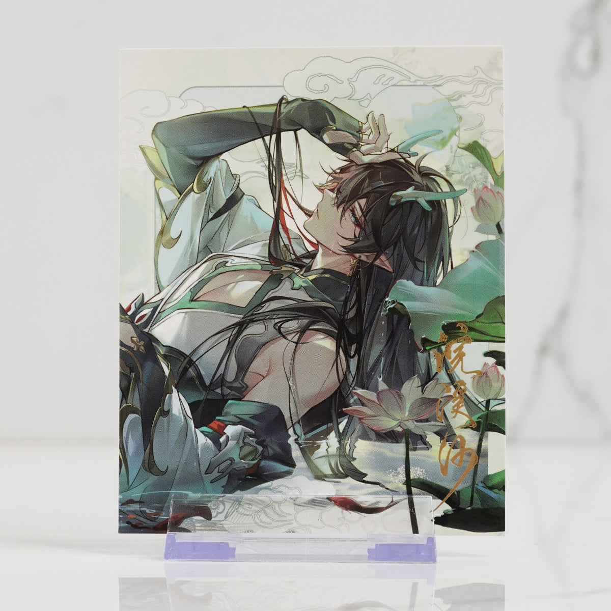 Dan Heng Imbibitor Lunae Polaroid Print 'Lotus'
