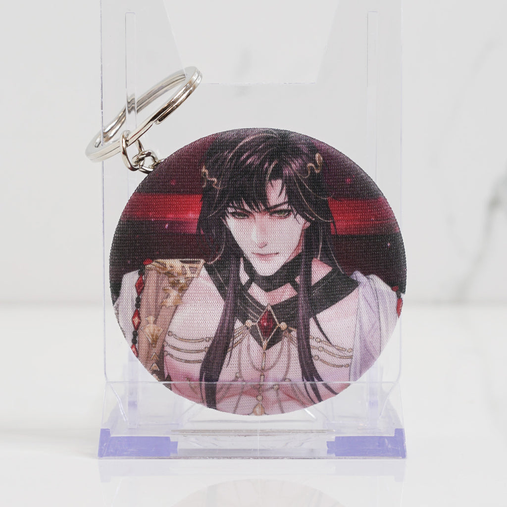 Love and Deepspace 3D Chest Button Keychains