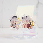 Love and Deepspace Two-Sided Rainbow Acrylic Clips 2.3" / 6cm