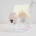 Love and Deepspace Two-Sided Rainbow Acrylic Clips 2.3" / 6cm