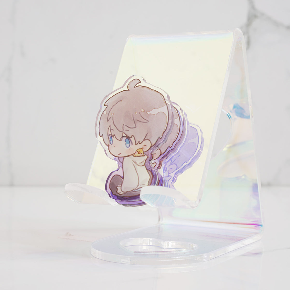 Love and Deepspace Two-Sided Tinted Acrylic Clips 2.5" / 7cm | Bird Series