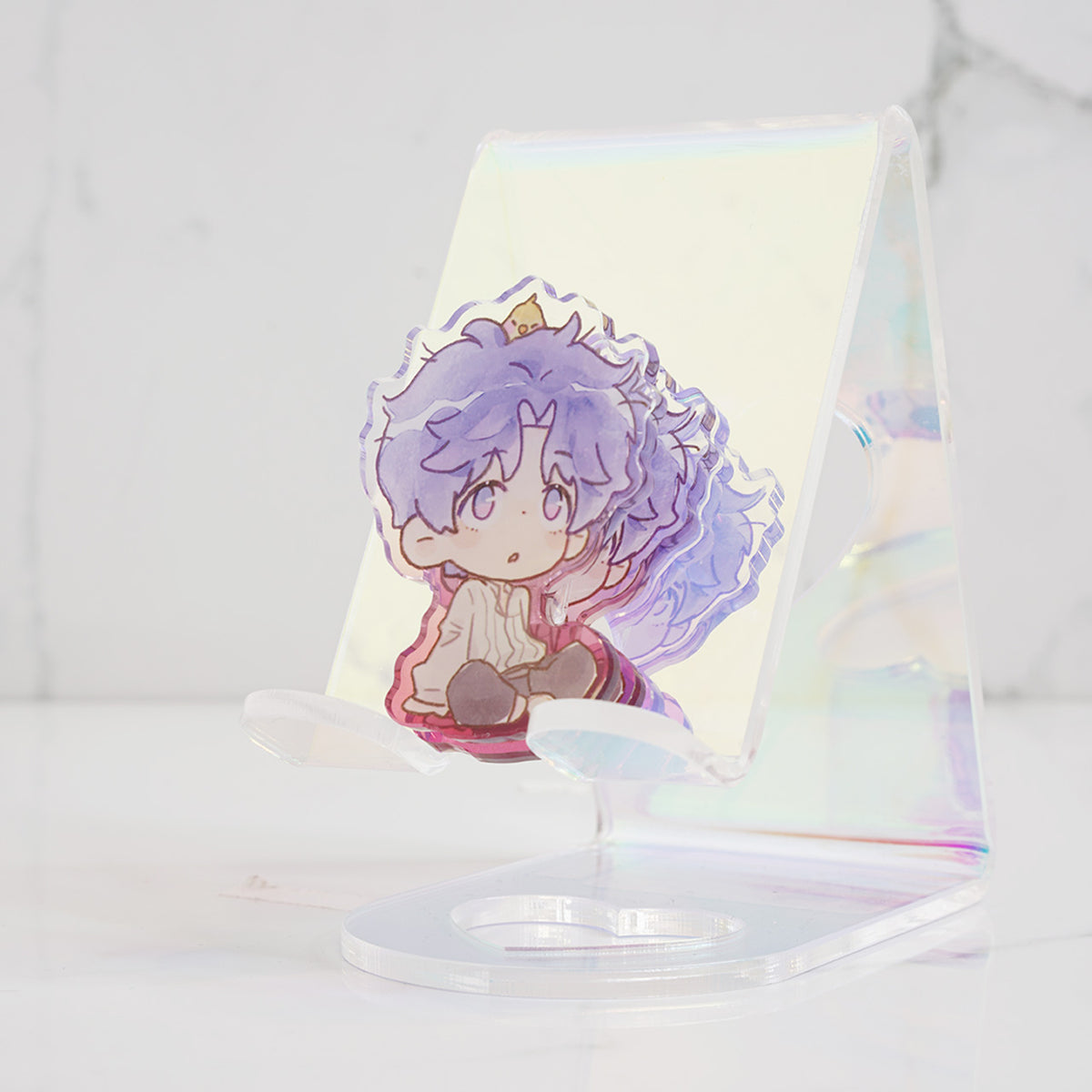 Love and Deepspace Two-Sided Tinted Acrylic Clips 2.5" / 7cm | Bird Series
