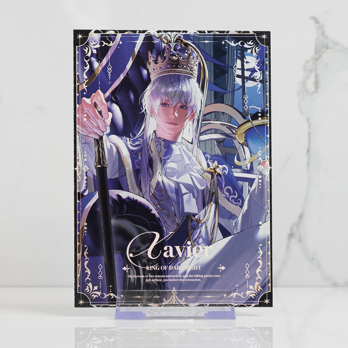 Xavier Foil Postcard Print | Military Series