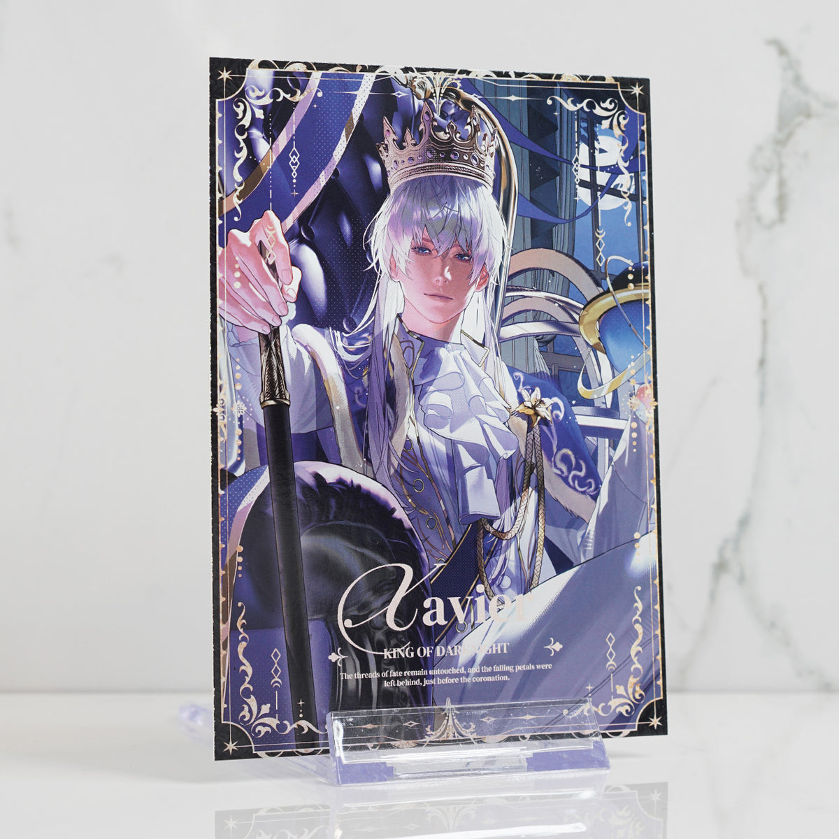 Xavier Foil Postcard Print | Military Series