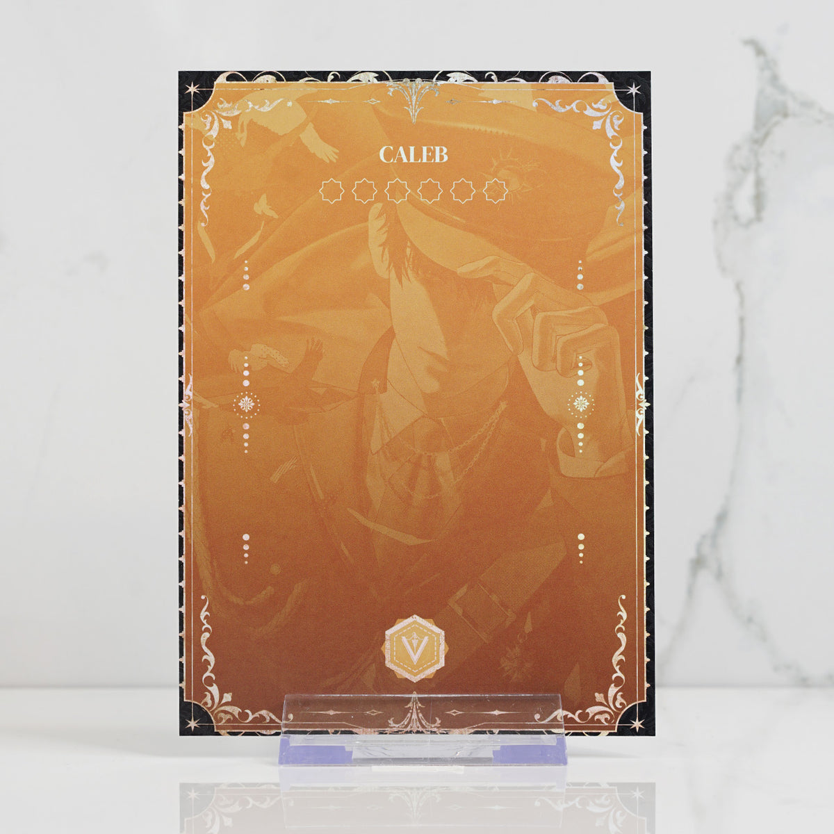 Caleb Foil Postcard Print | Military Series