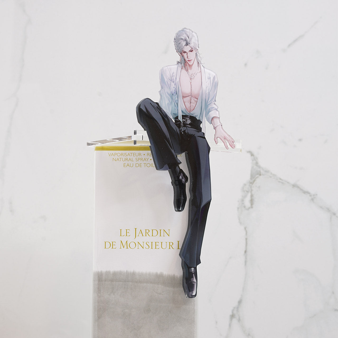 Sylus Long Legged Borderless Sitting Standee
