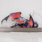 Abyss Dragon Sylus Huge Hanging Standee With Decor Name Piece