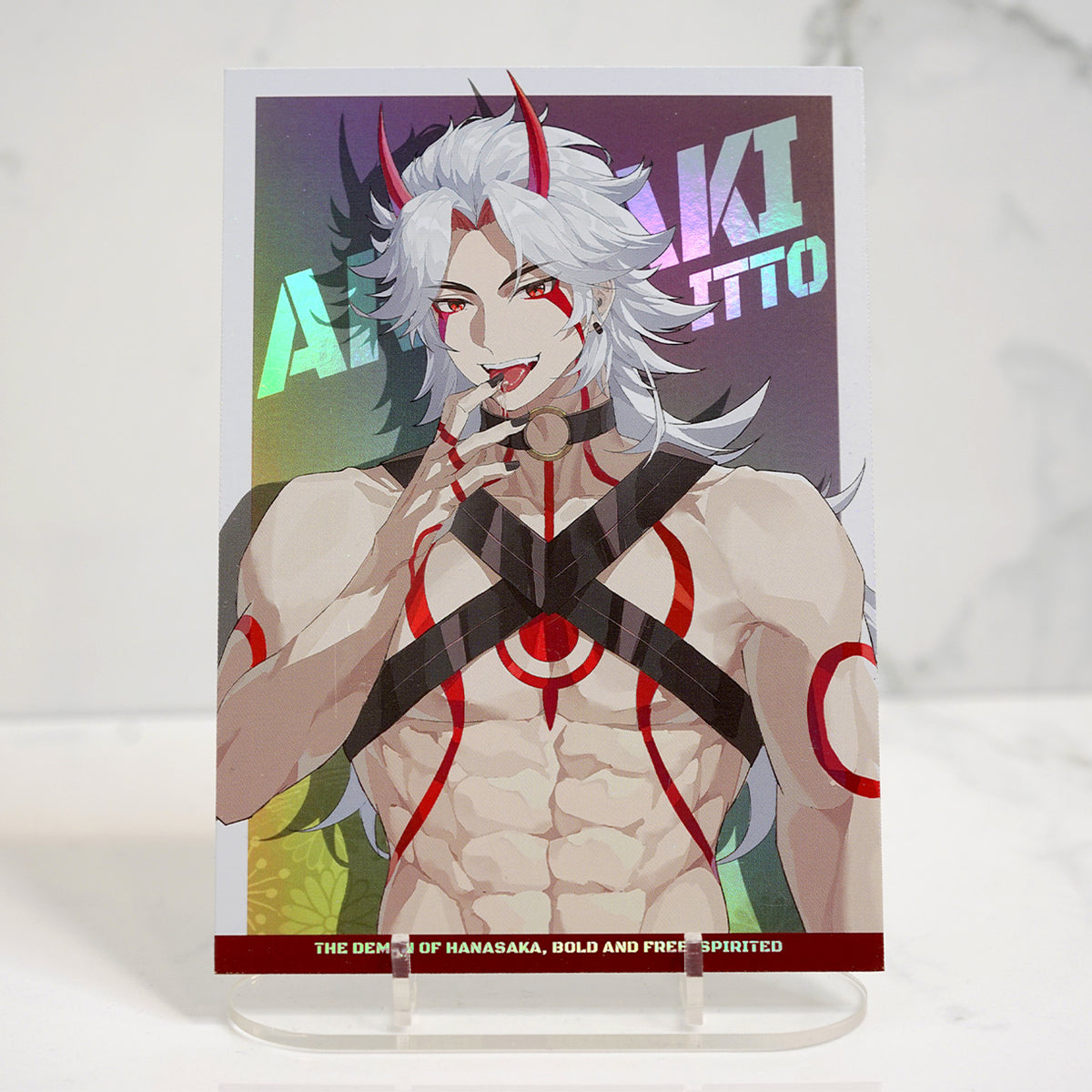 Itto Holographic Postcard Print