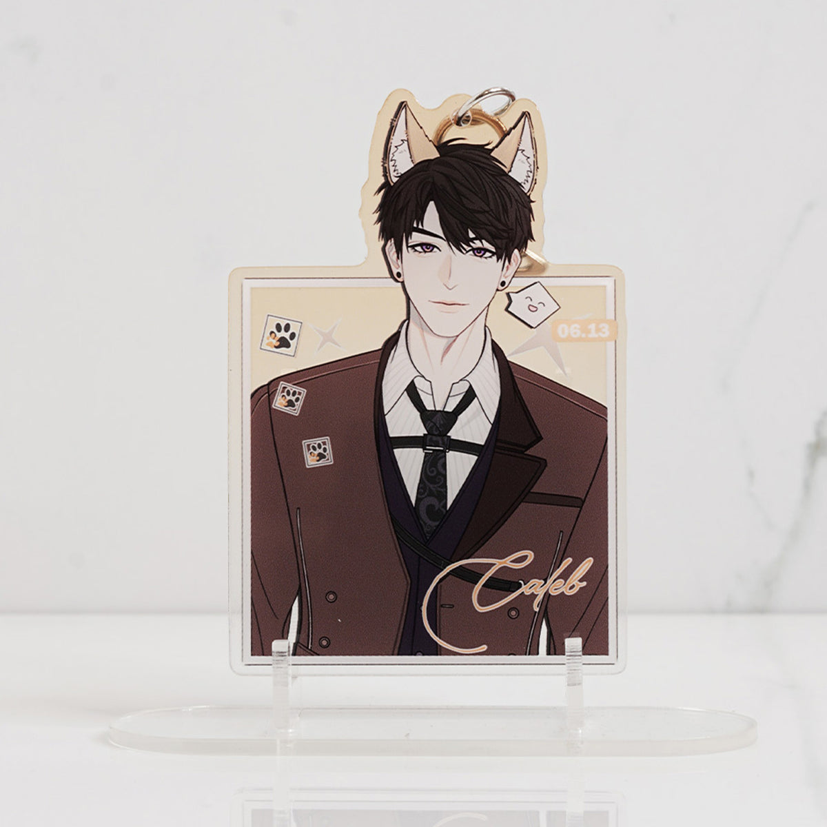 Love and Deepspace Acrylic Charms 'Yes, Cat Caretaker'