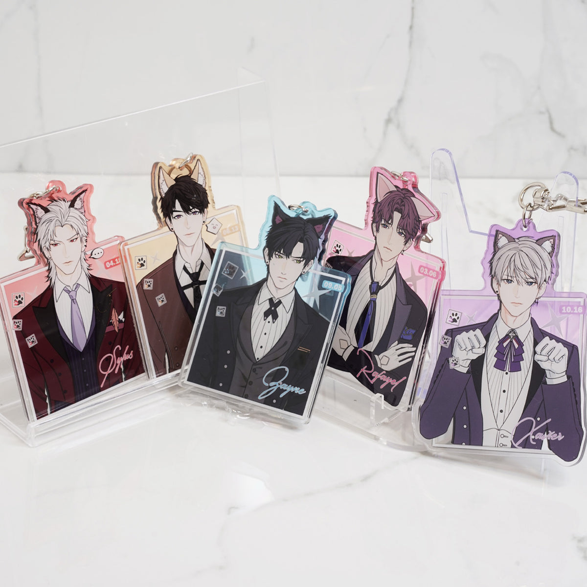 Love and Deepspace Acrylic Charms 'Yes, Cat Caretaker'