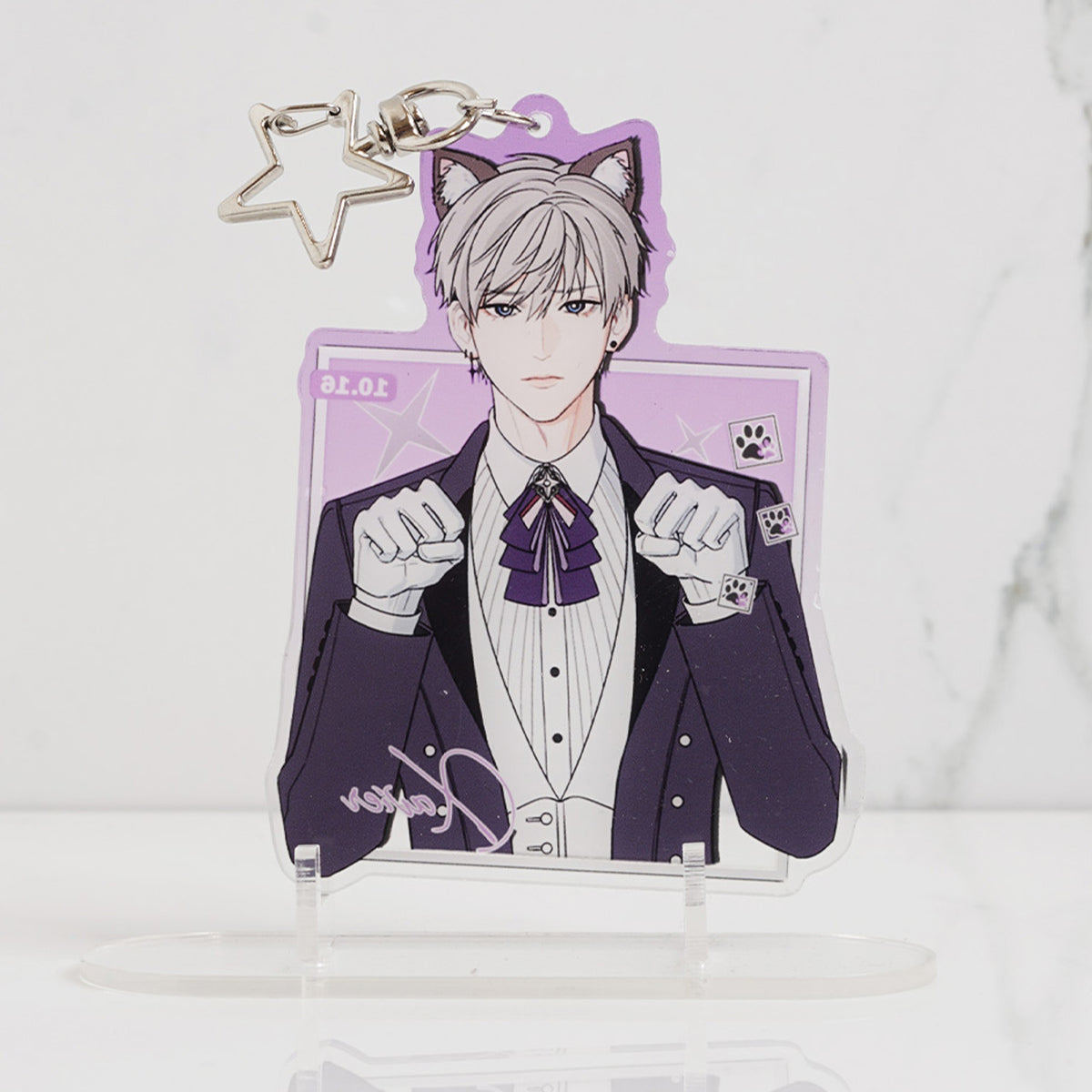 Love and Deepspace Acrylic Charms 'Yes, Cat Caretaker'