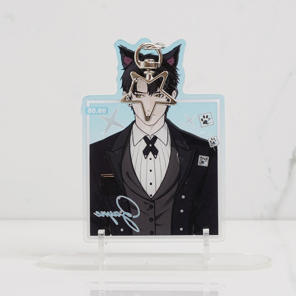 Love and Deepspace Acrylic Charms 'Yes, Cat Caretaker'