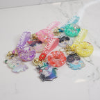 Love and Deepspace Liquid Bubbler Acrylic Charm with Jingle Wristlet | Pool Series