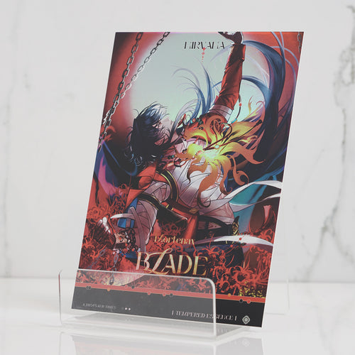 Blade Holographic Postcard Print