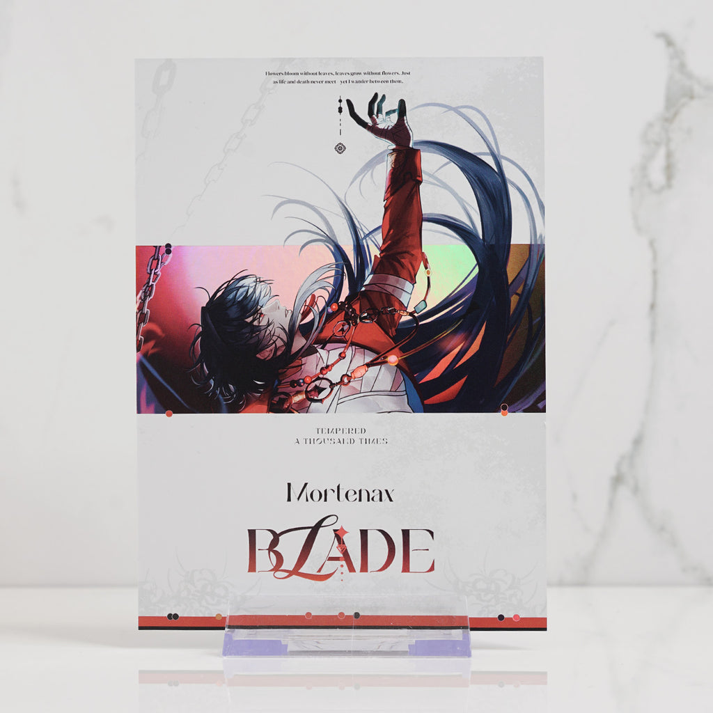 Blade Holographic Postcard Print