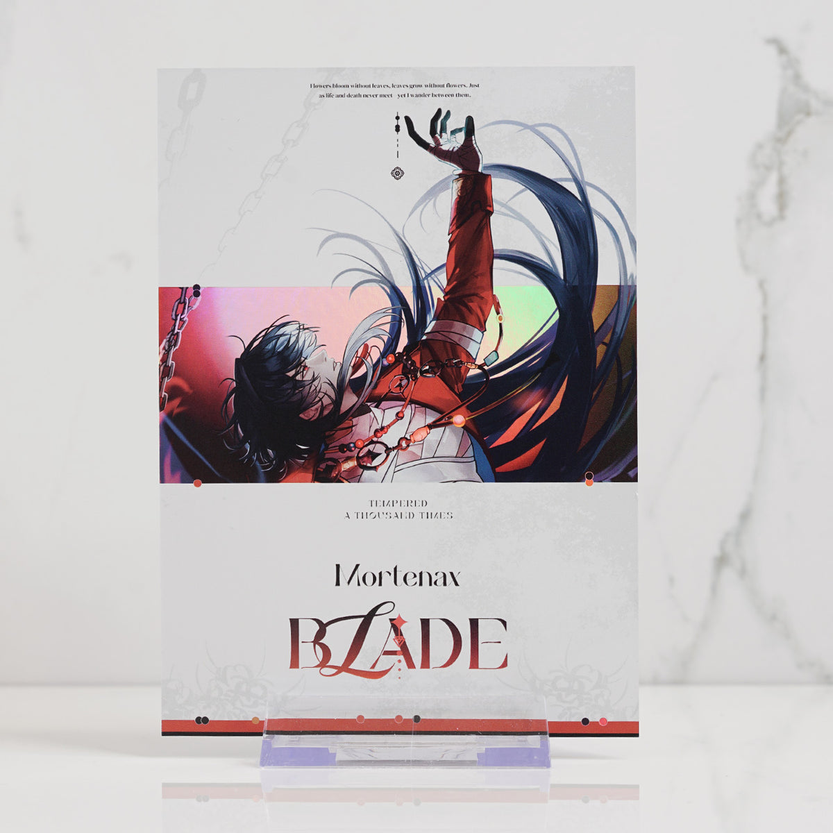 Blade Holographic Postcard Print
