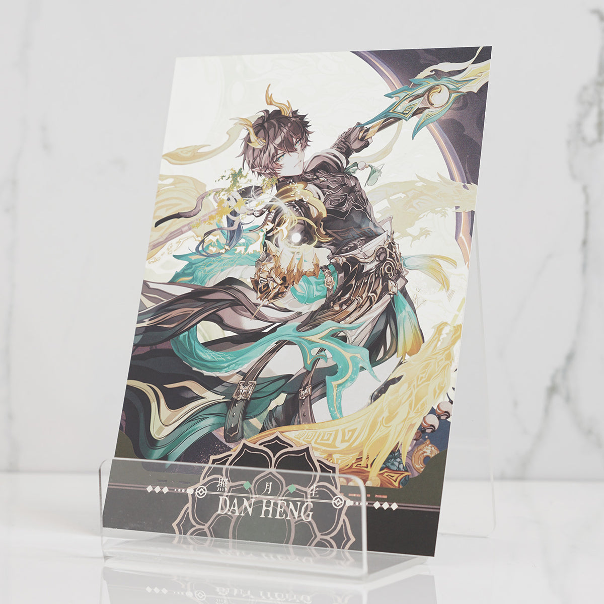 Dan Heng Permansor Terrae Foil Postcard Print 'Lunar Eternity'