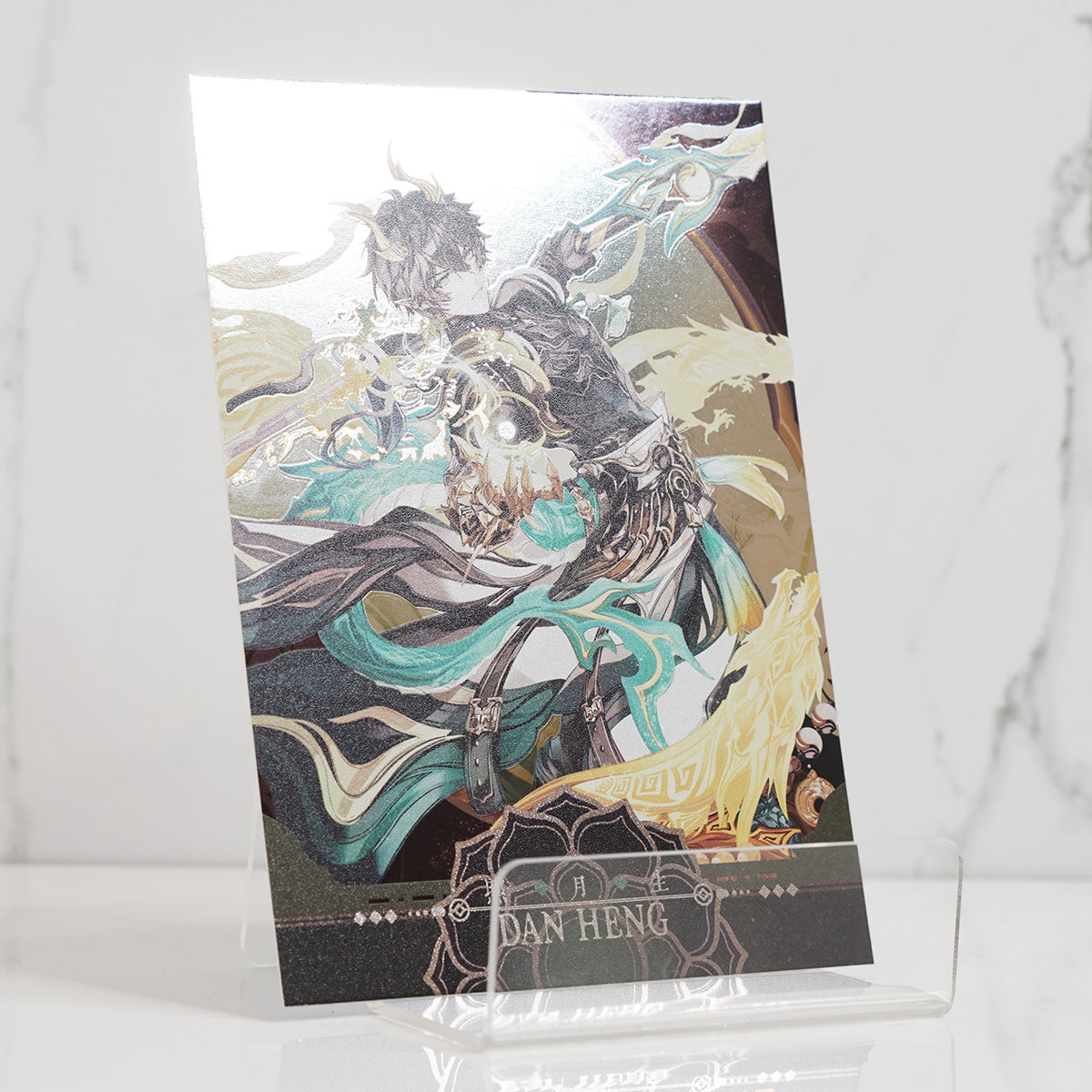 Dan Heng Permansor Terrae Foil Postcard Print 'Lunar Eternity'
