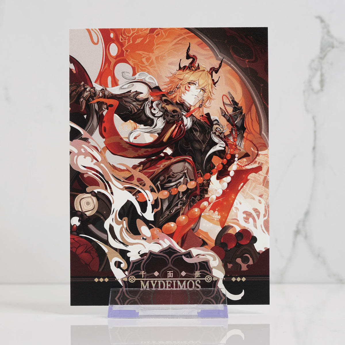 Honkai Star Rail Holographic Postcard Prints | Yokai Series