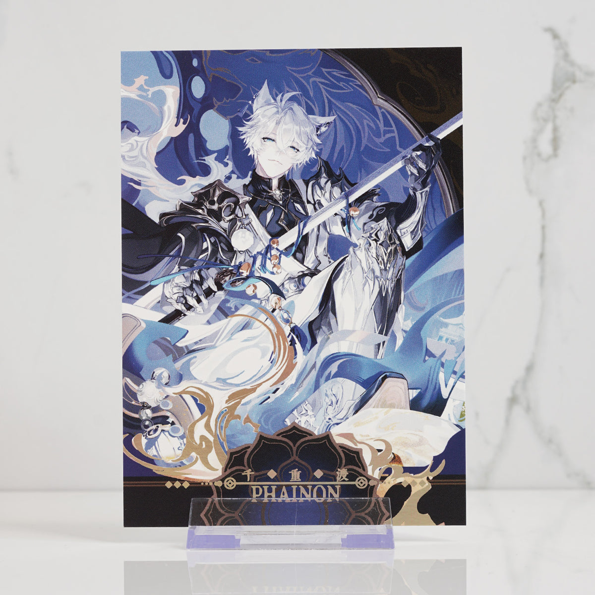 Honkai Star Rail Holographic Postcard Prints | Yokai Series