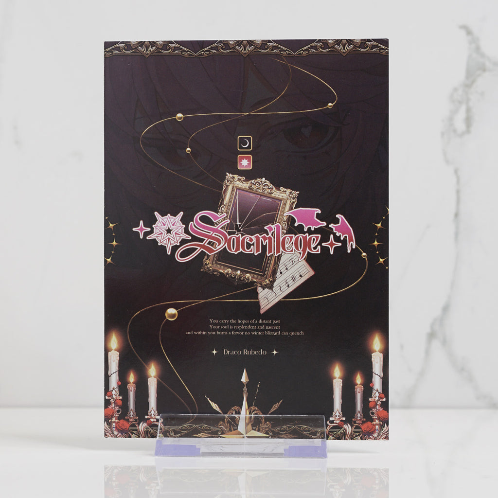 Genshin Impact Holographic Postcard Print | Sacrilege Series