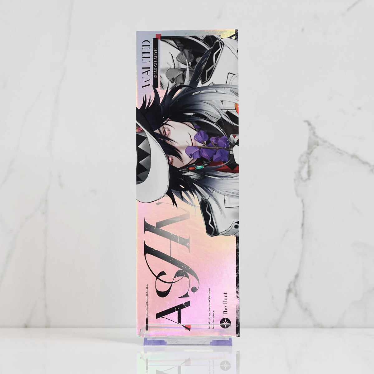 Ashveil Holographic Foil Ticket Print 'Flowers'