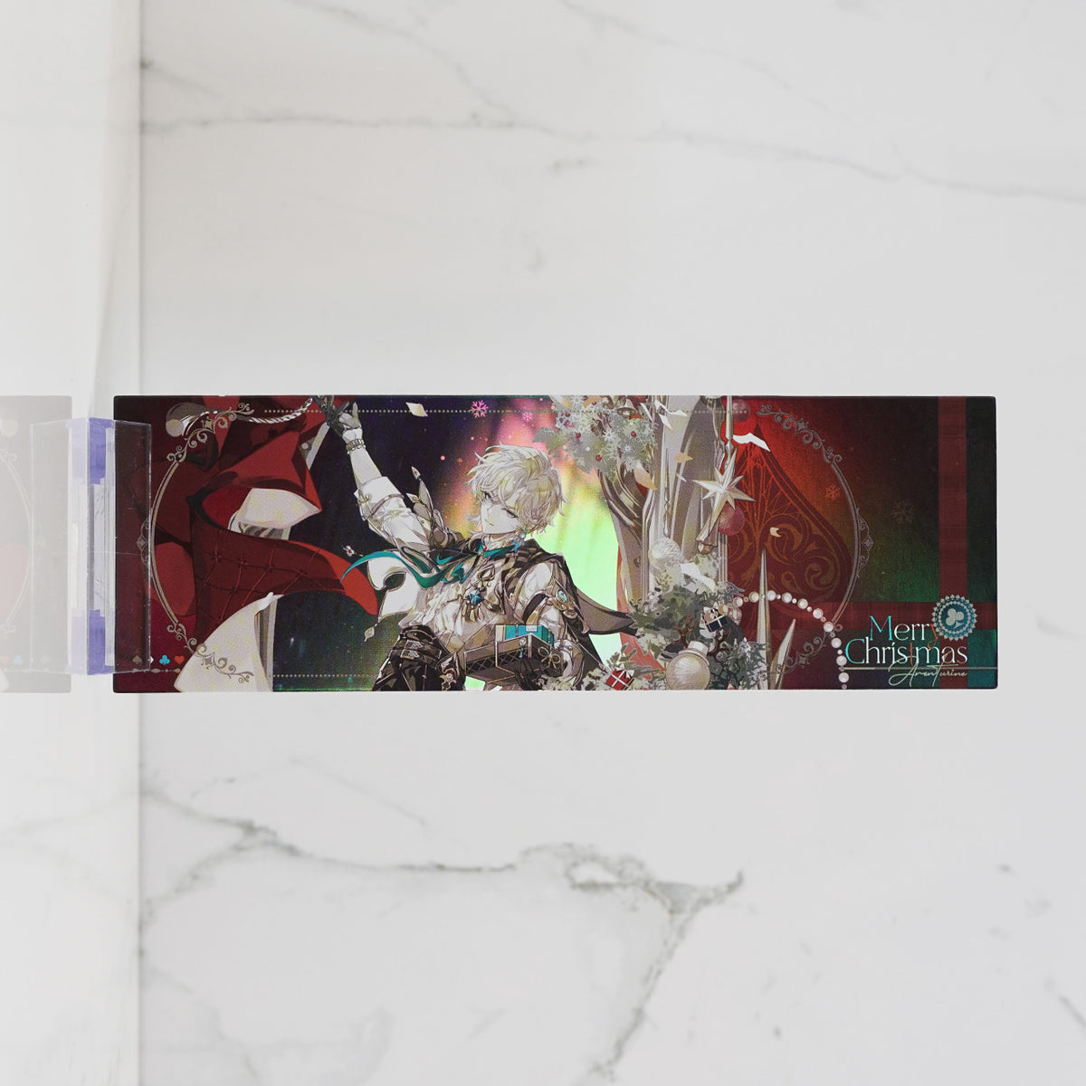 Aventurine Holographic Foil Ticket Print 'Christmas'