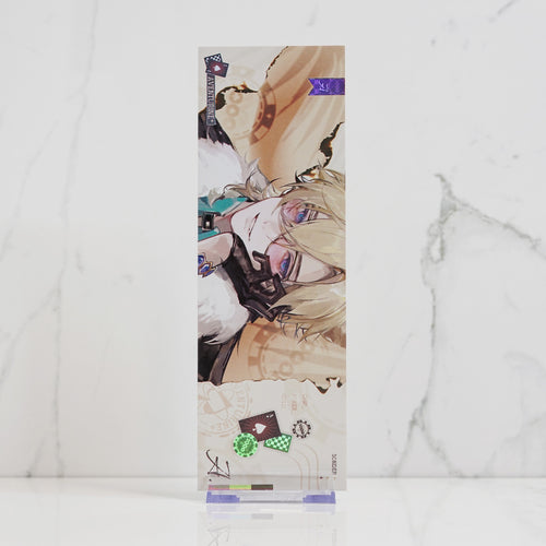 Aventurine Holographic Foil Ticket Print 'Gambit's Allure'
