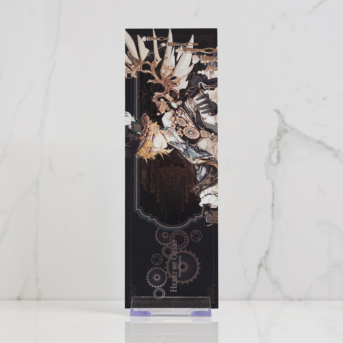 Aventurine Holographic Foil Ticket Print 'Heart of Gears'