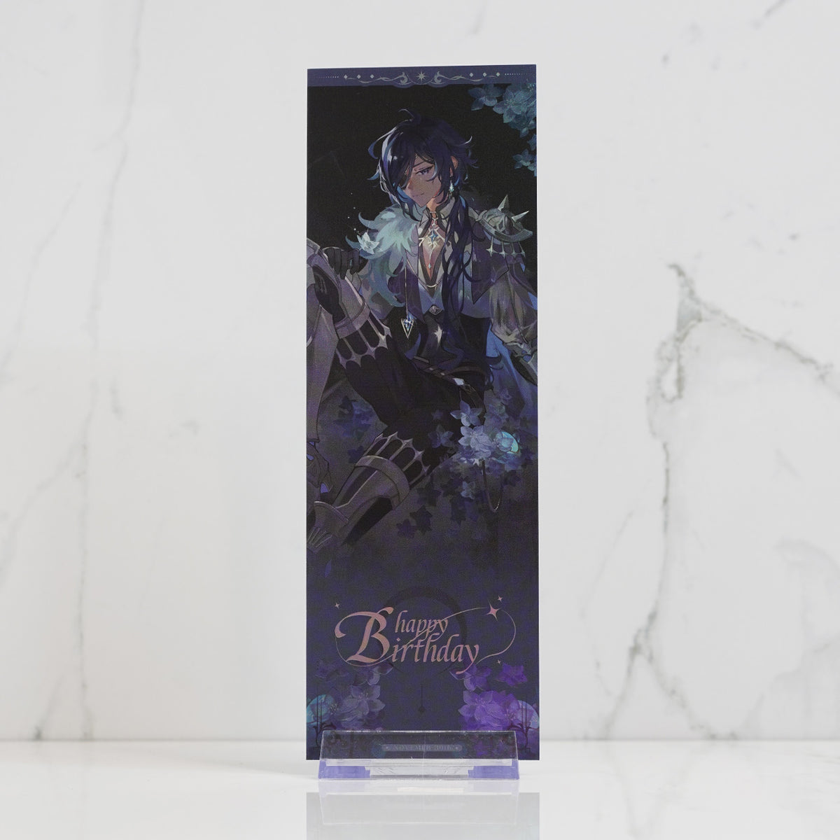 Kaeya Holographic Foil Ticket Print 'Birthday Ver.'