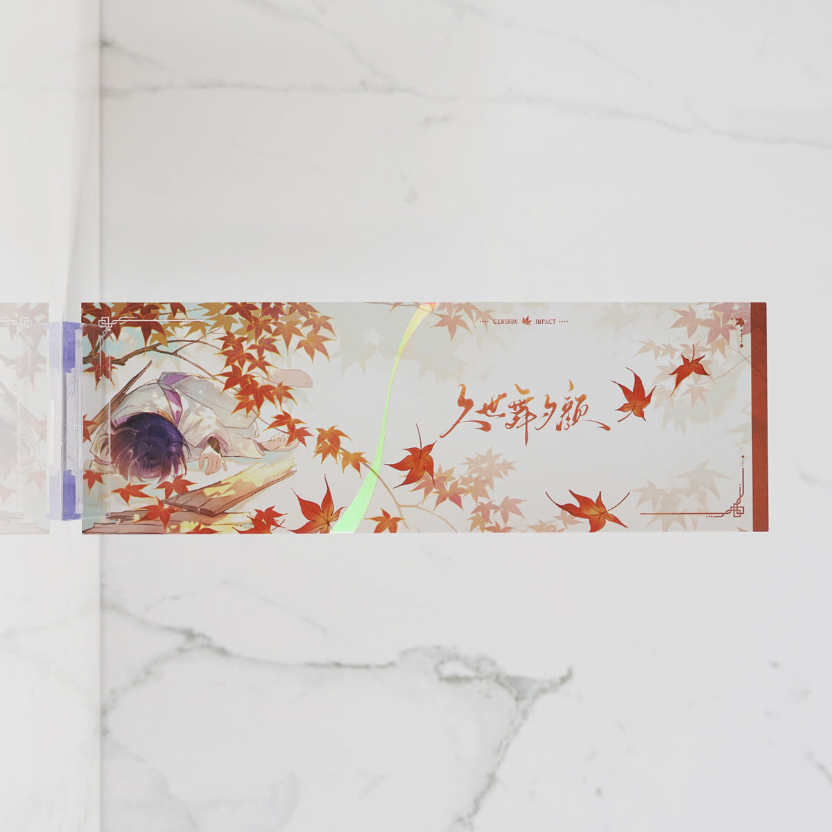 Scaramouche Holographic Foil Ticket Print 'Crimson Reverie'