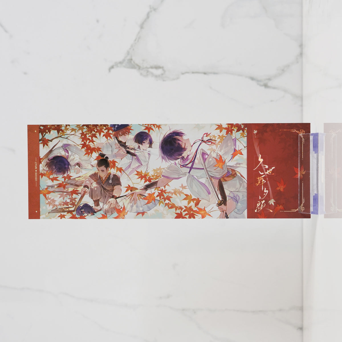 Scaramouche Holographic Foil Ticket Print 'Crimson Reverie'