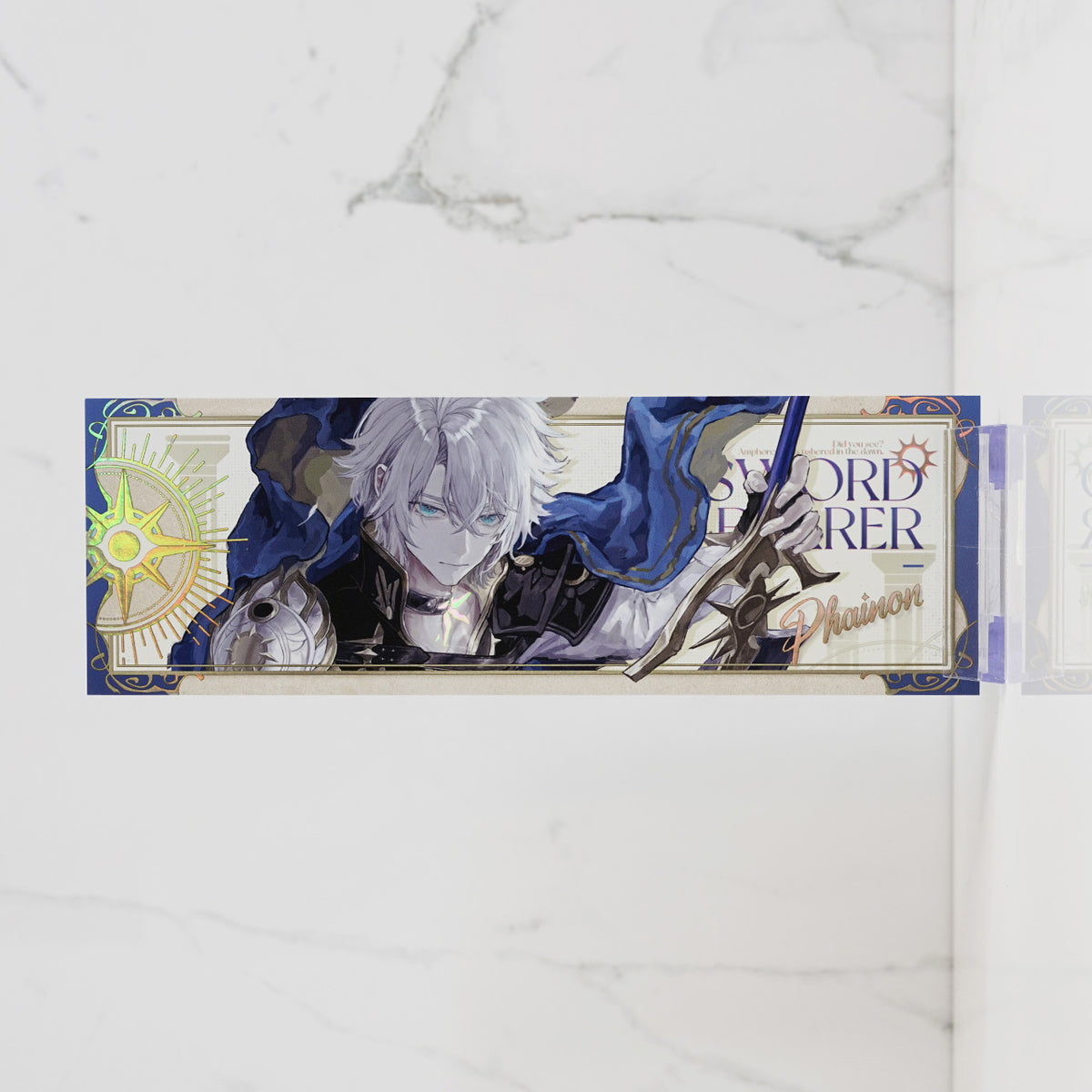 Phainon Holographic Foil Ticket Print 'Swordbearer'