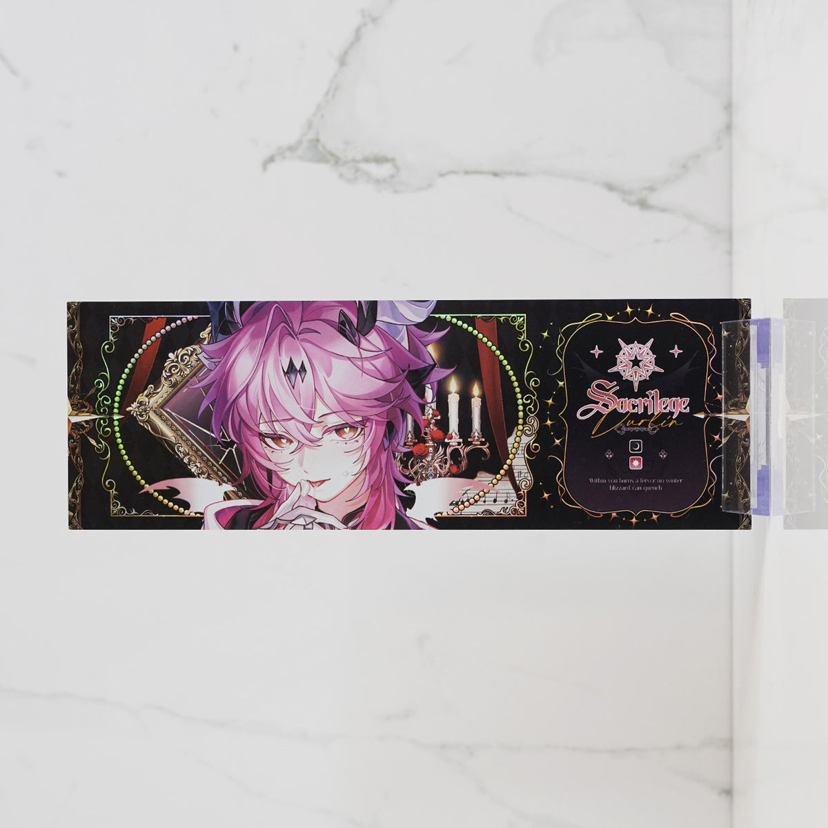 Genshin Impact Holographic Foil Ticket Print | Sacrilege Series