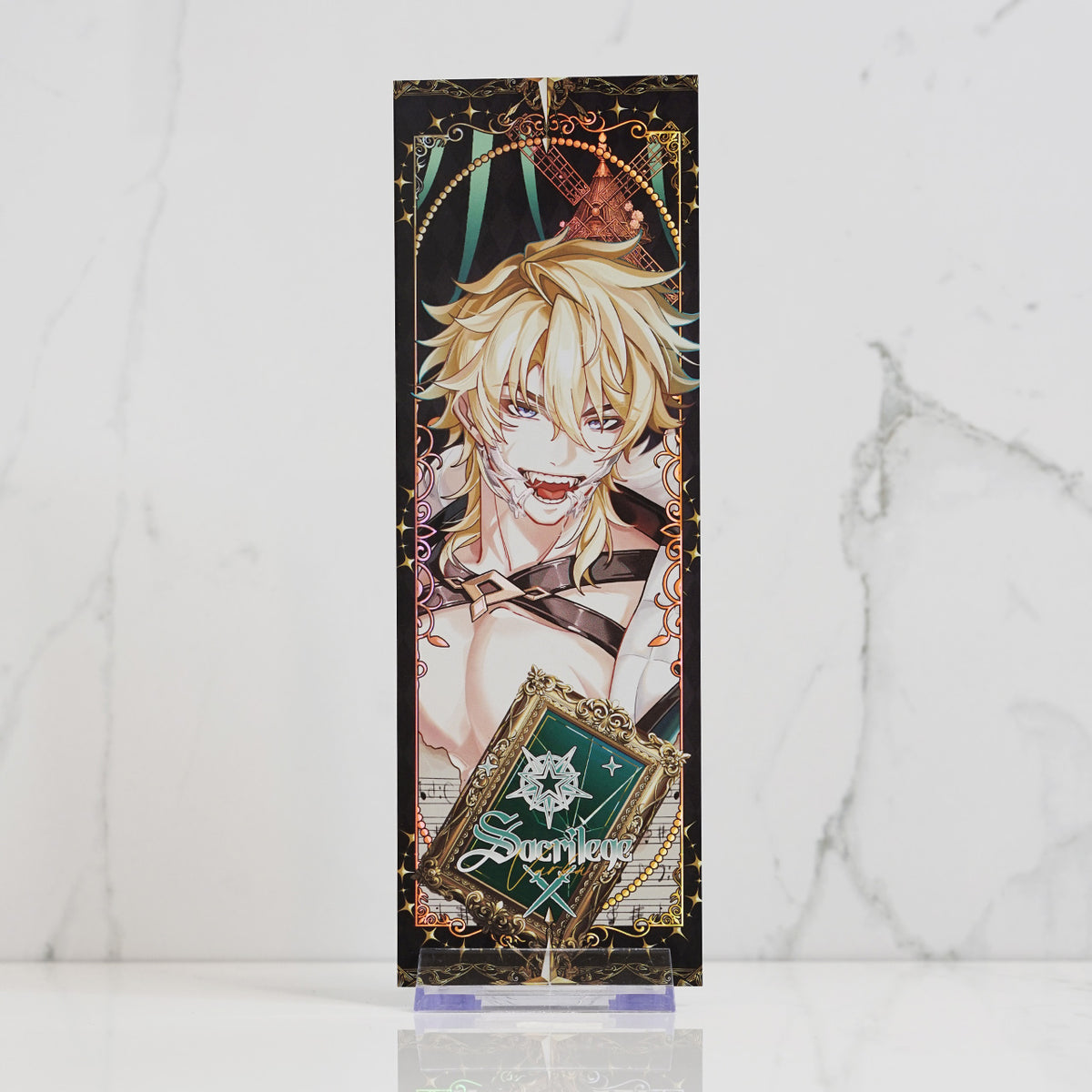 Genshin Impact Holographic Foil Ticket Print | Sacrilege Series