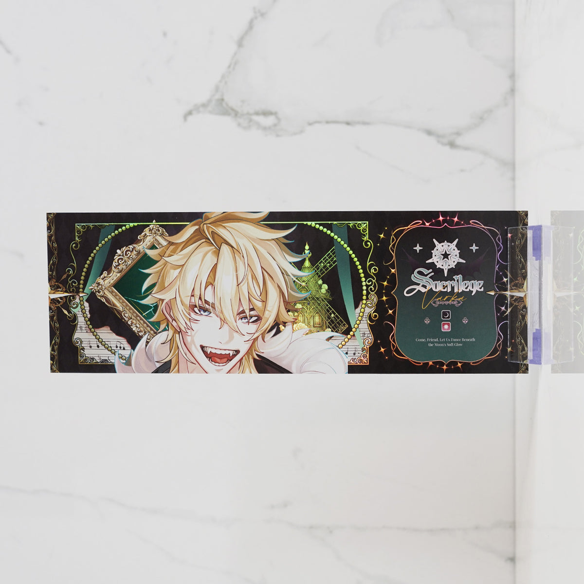 Genshin Impact Holographic Foil Ticket Print | Sacrilege Series