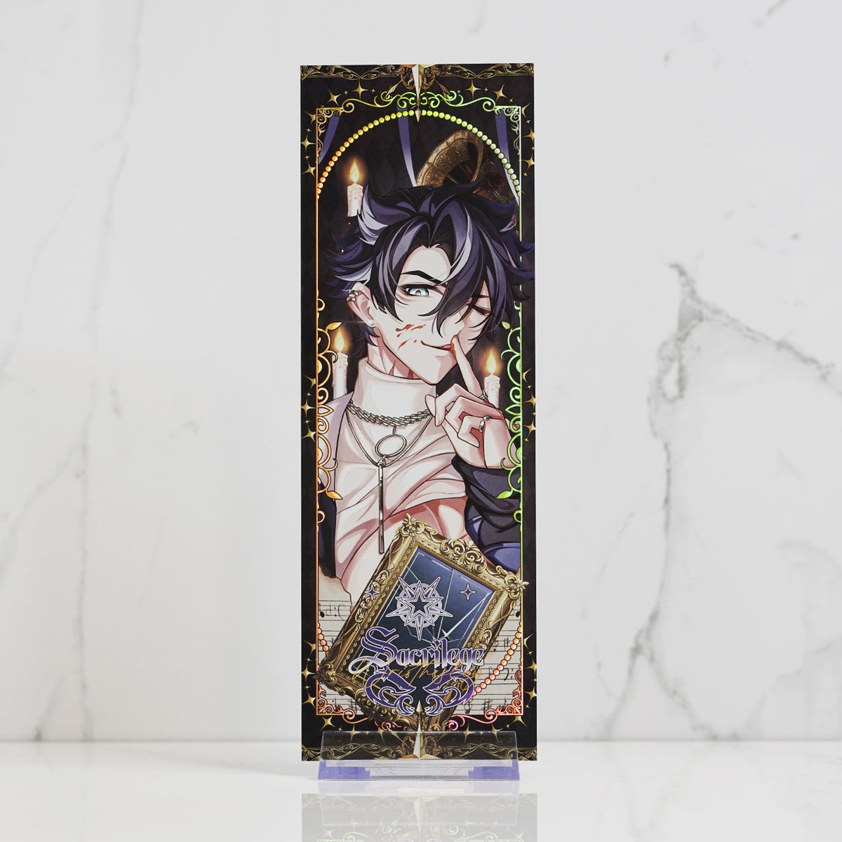 Genshin Impact Holographic Foil Ticket Print | Sacrilege Series