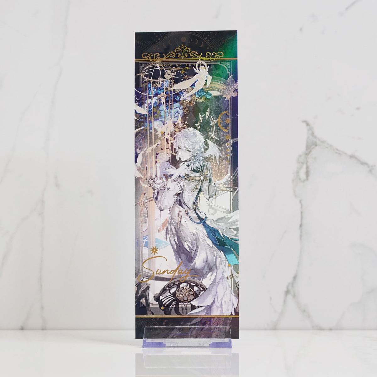 Sunday Holographic Foil Ticket Print 'Celestial Guidance - Order'