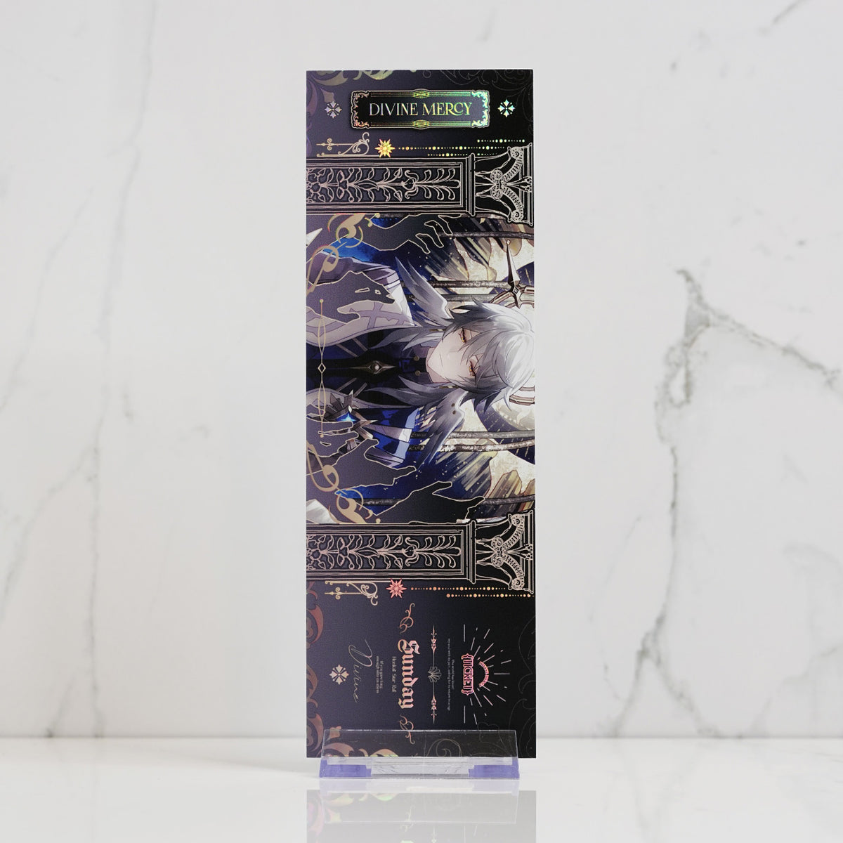 Sunday Holographic Foil Ticket Print 'Divine Mercy'