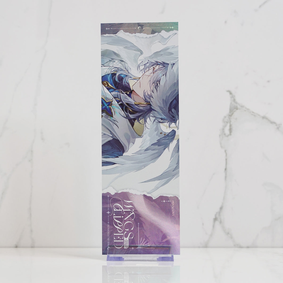 Sunday Holographic Foil Ticket Print 'Wings Clipped'