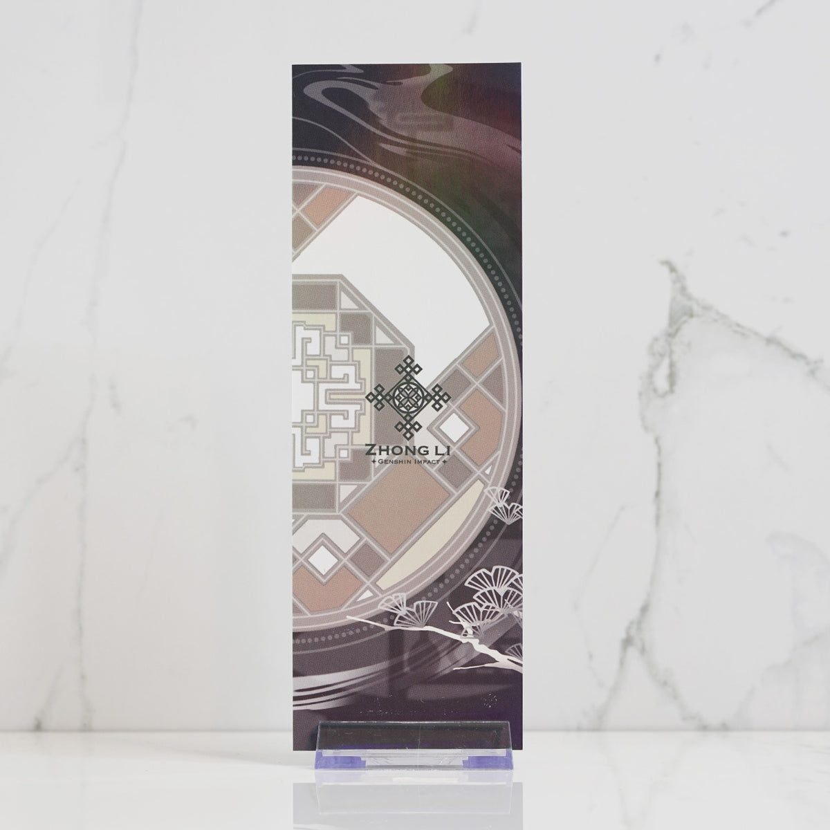 Zhongli Holographic Foil Ticket Print 'Throne'