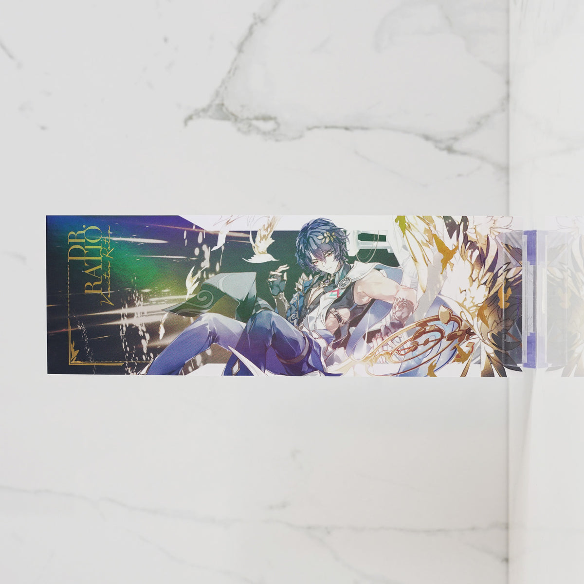 Dr. Ratio Holographic Foil Ticket Print 'Resounding WInd'